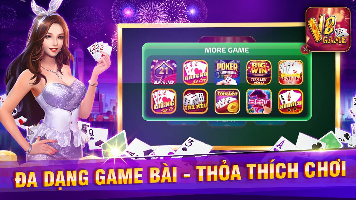 Tải app V8club mang lại trải nghiệm tuyệt vời.